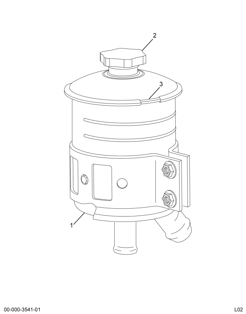 ..RESERVOIR POWER STRG PUMP*1.5 (4C4Z-3A697-AA)