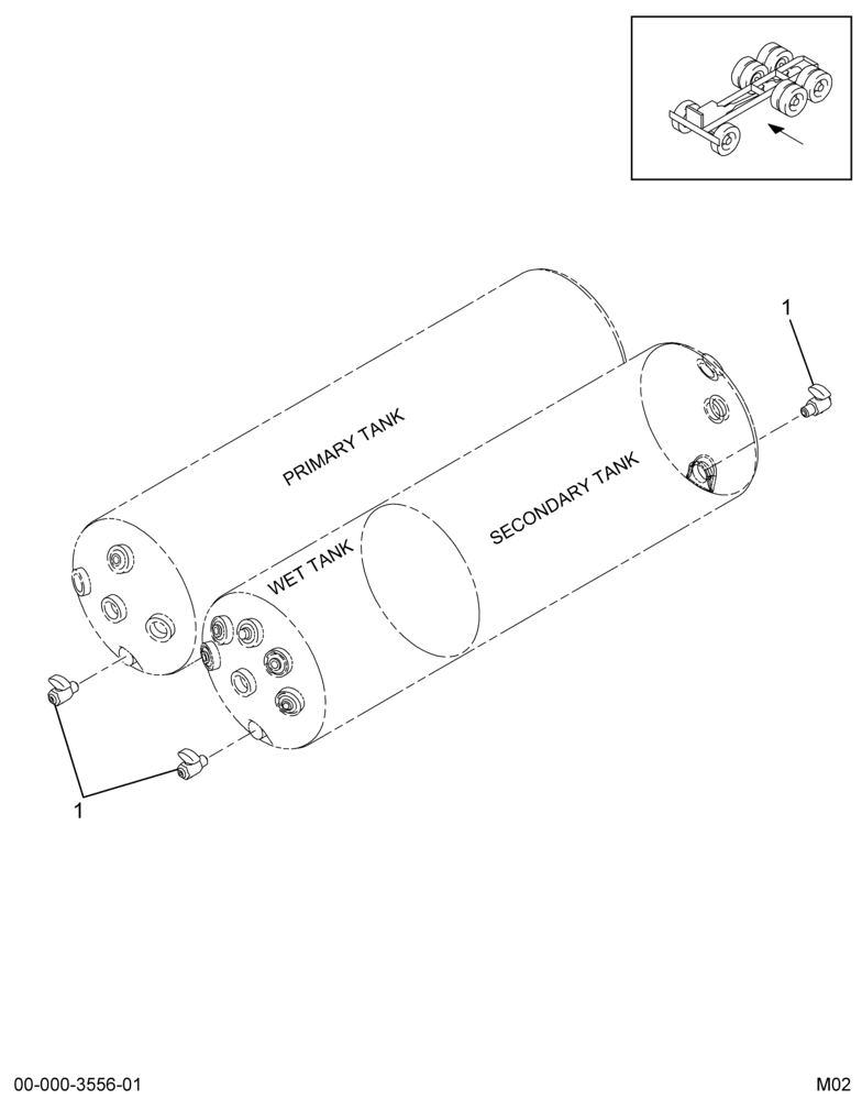 ..BRAKE, DRAIN VALVE*BATTERY (Intl. 3581566F91)