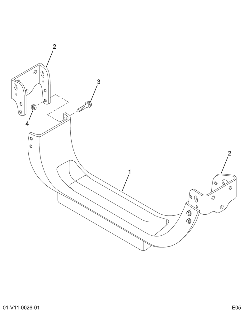 ..CROSSMEMBER  LCF #2 CROSSMEMBE (6E7Z-5C145-AA)