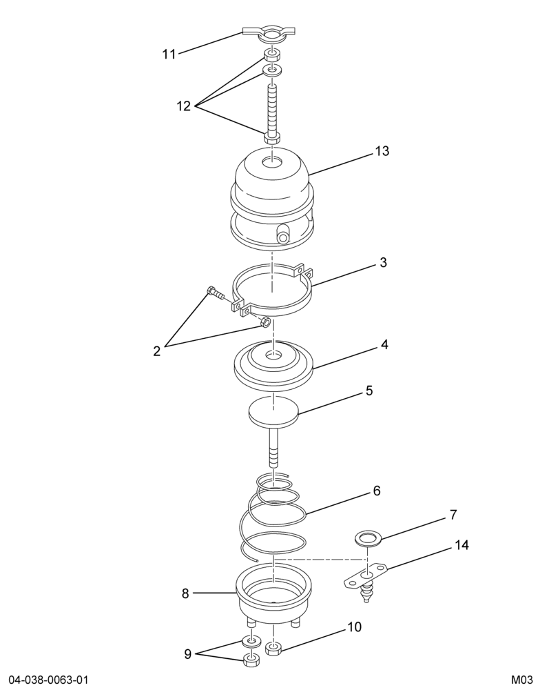 ..CHAMBER BRAKE*MGM TR3030LP3HD (4C4Z-2225-C3)