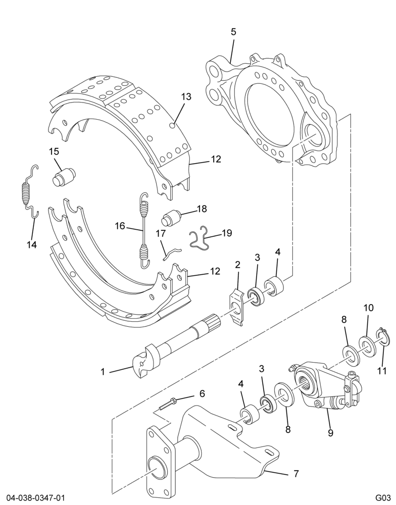 ..BRAKE GROUP RR FW LT*16.5X7 Q+ (Intl. 3580728C91)