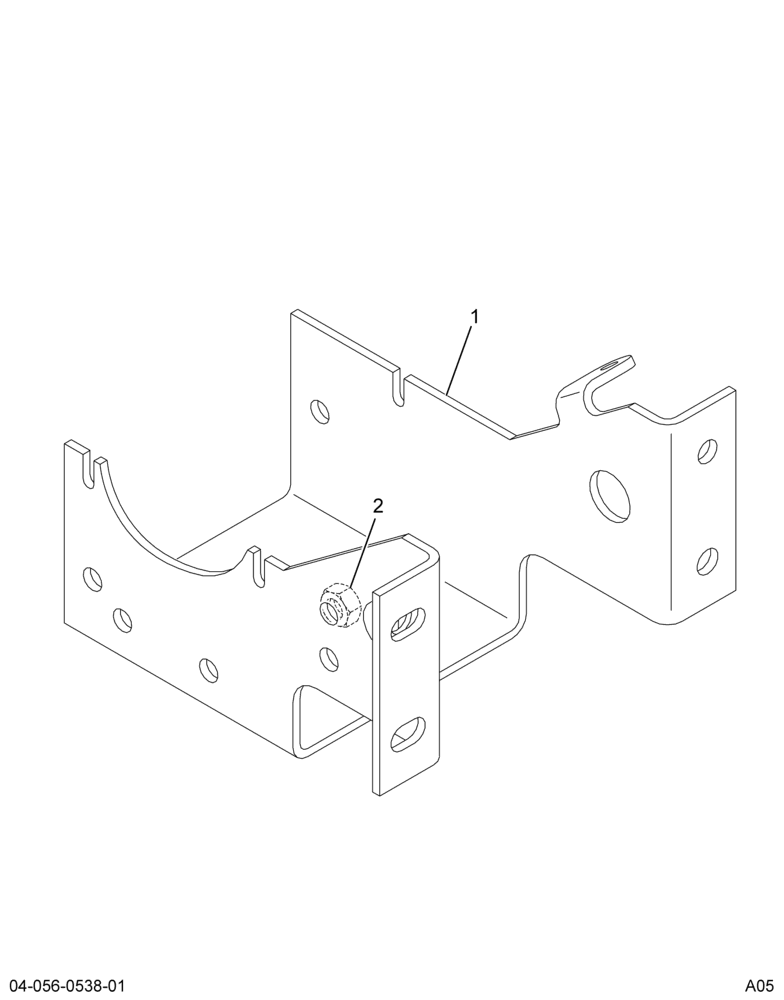 ....BRACKET ANTI SKID CONTROL*HCU (4C4Z-2M038-AA)