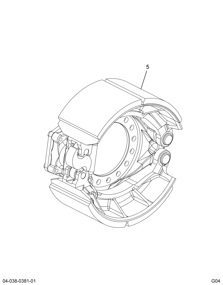 ....KIT BRAKE SHOES W/ HARDWARE (4C4Z-2200-AA)
