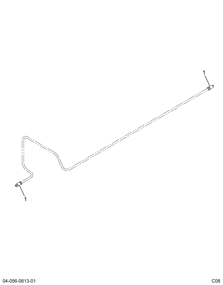 ..TUBE, HPB TO RIGHT REAR (Intl. 6081744C1)