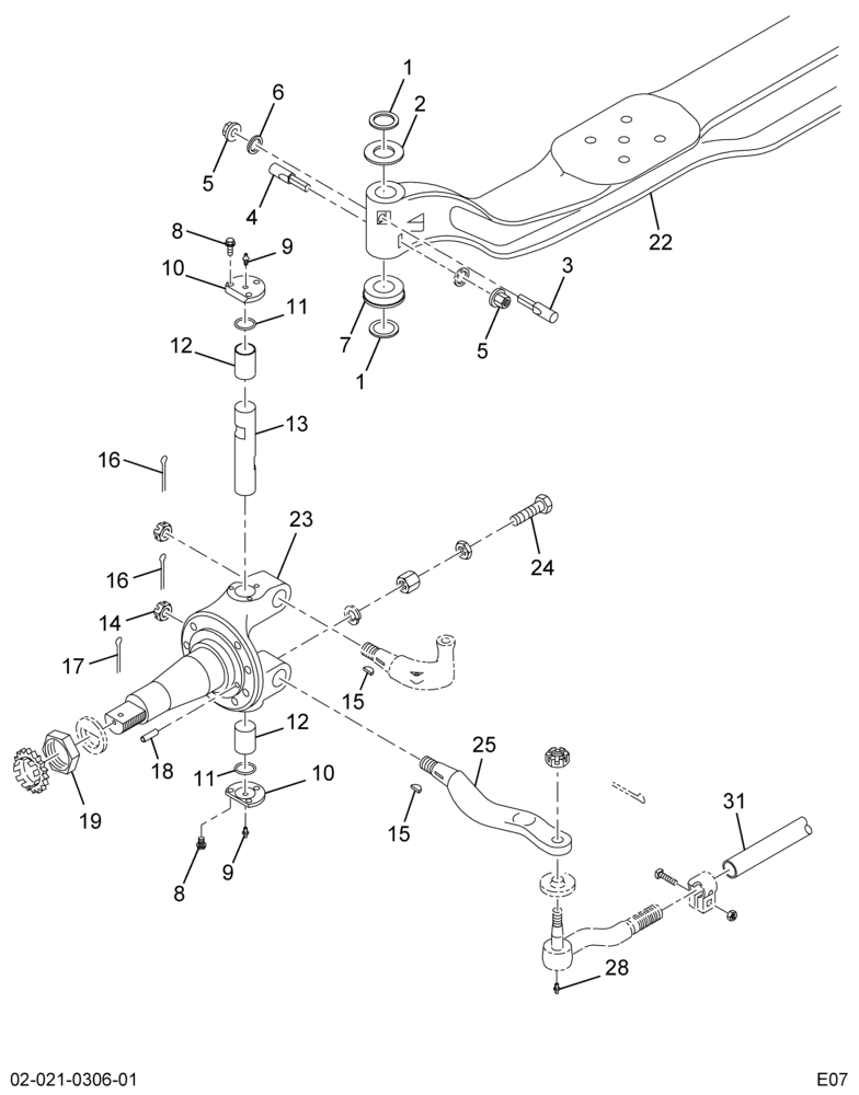 ..AXLE ASM  FRT 02ADE SHORT WB (Intl. 3545392C92)