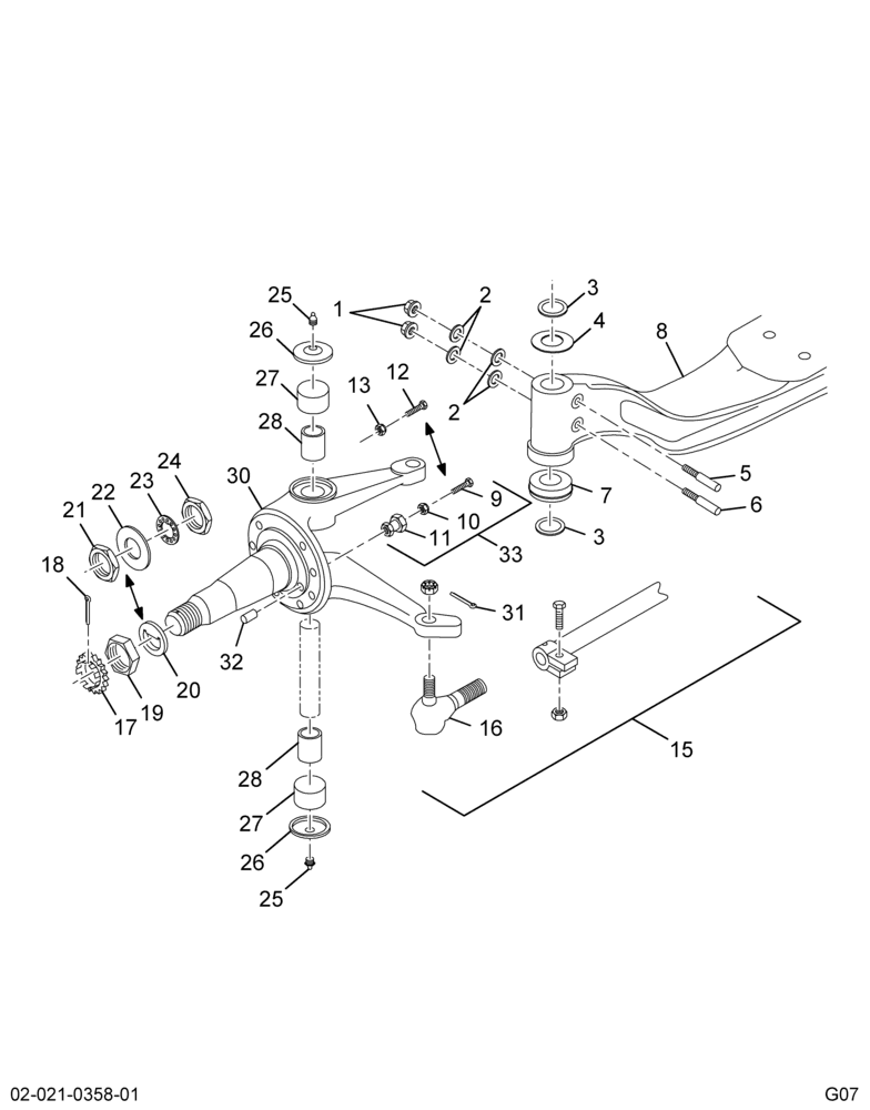 ..AXLE FRT L/BK  E-1202I ABS SWB (Intl. 3814054C91)