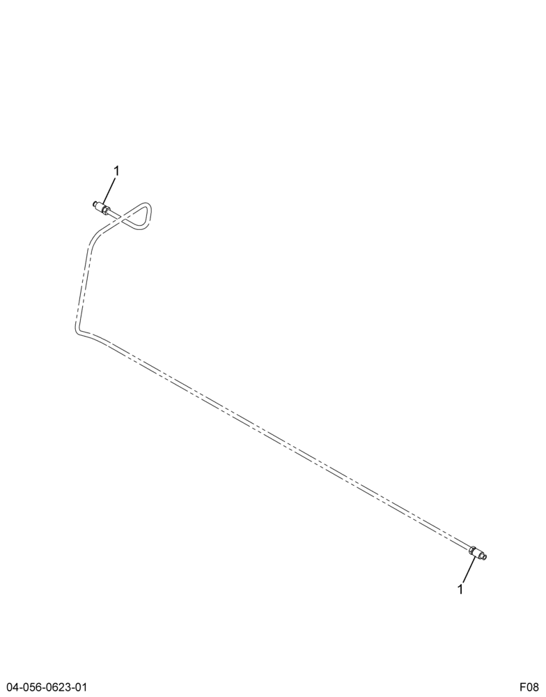 ..TUBE, HPB TO RIGHT REAR (Intl. 6081298C2)