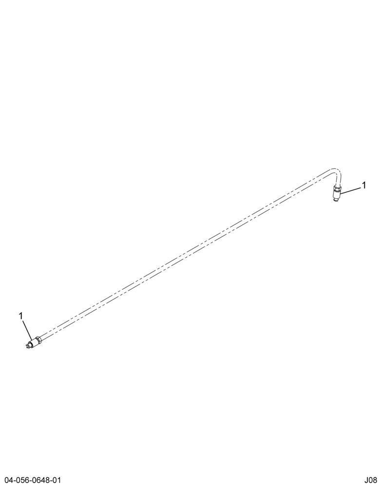 ..TUBE UNION TO LEFT REAR (Intl. 3573790C2)