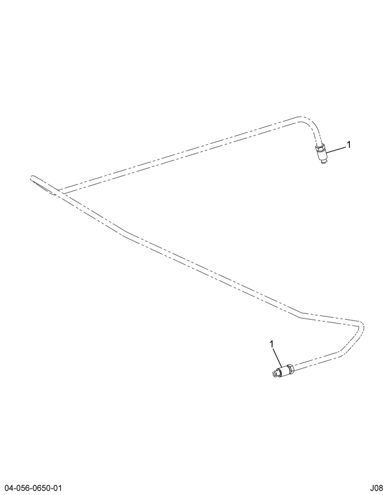 ..TUBE UNION TO REAR CROSSOVER (Intl. 3573791C2)