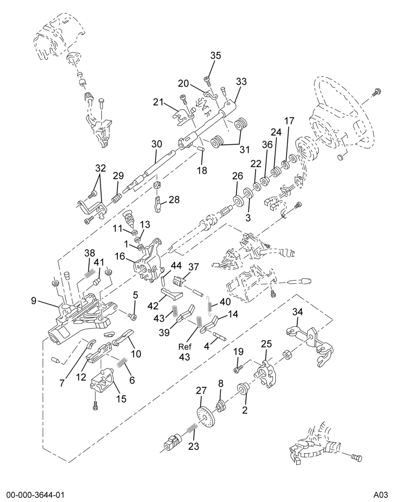 ....HOUSING,STEER COL (Intl. 6050965C92)