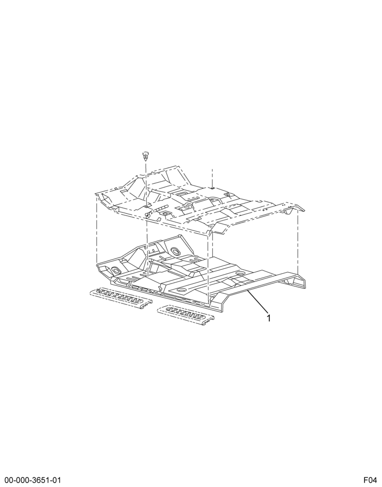 ....PANEL FLOOR FRT (Intl. 3575767C7)