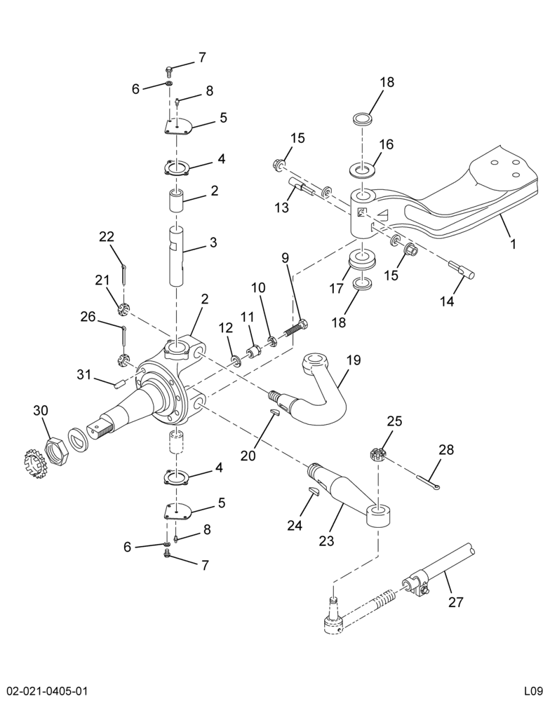 ..AXLE ASM FRT L/BK 02AST LWB (Intl. 3844644C91)