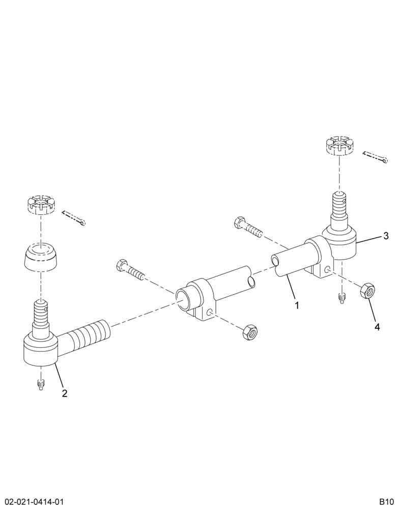 ....ROD FRT AXLE TIE ASM W/ENDS (BC4Z-3304-C)