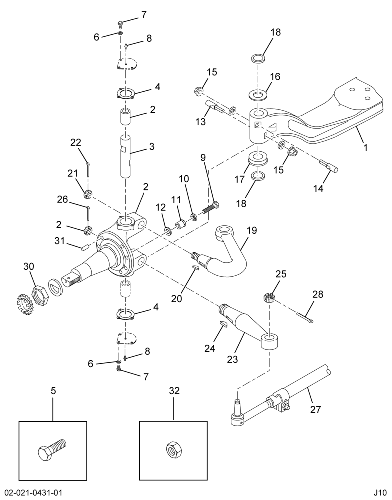 ..AXLE FRT L/BK 13.2K 02ASR (Intl. 3844642C91)