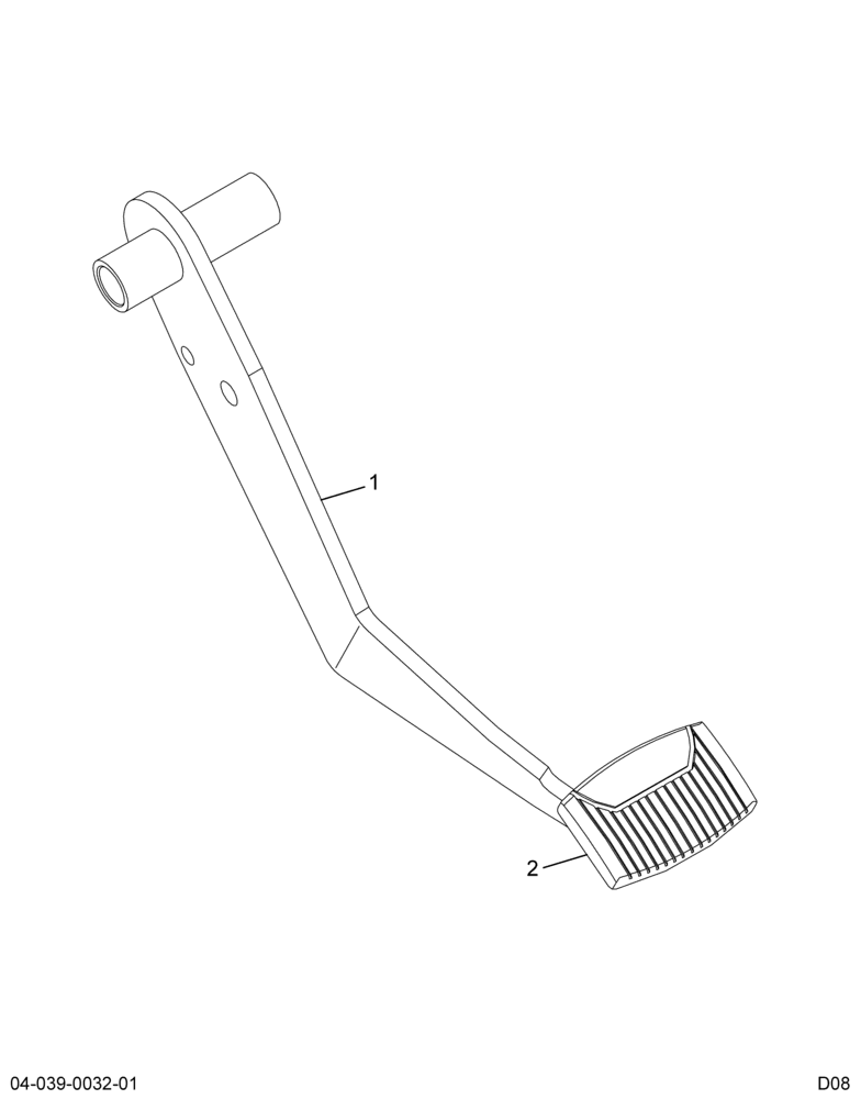 ..PEDAL BRAKE ASSY MAN XMSN (9C4Z-2455-B)