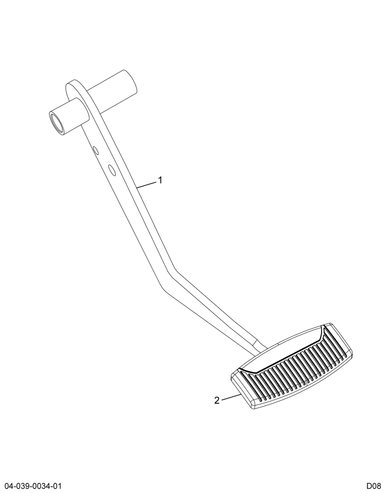 ..PEDAL BRAKE (9C4Z-2455-A)