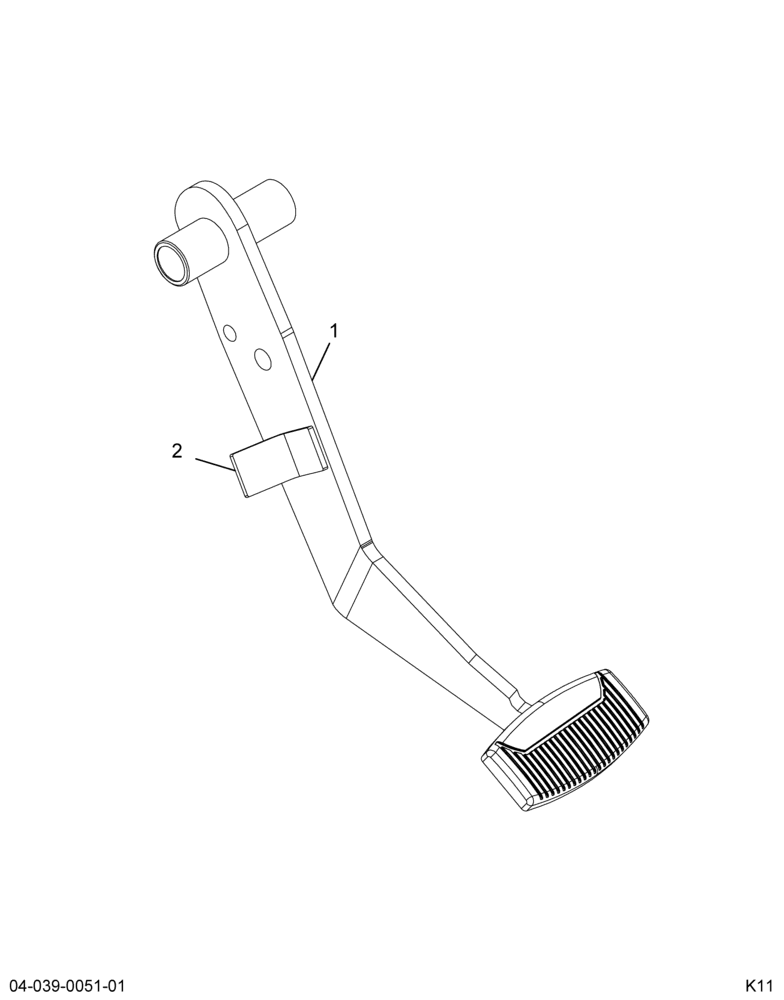 ..PEDAL BRAKE ASSY (CC4Z-2455-A)