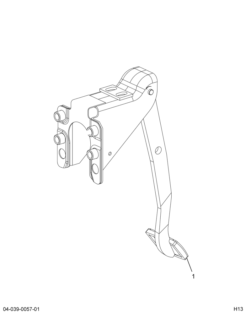 ..PEDAL BRAKE (F81Z-2455-FA)