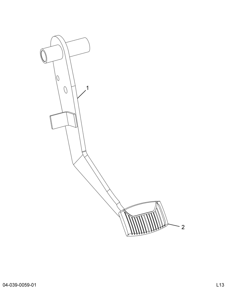 ..PEDAL,BRAKE , PEDAL, BRAKE, AS (DC4Z-2455-A)