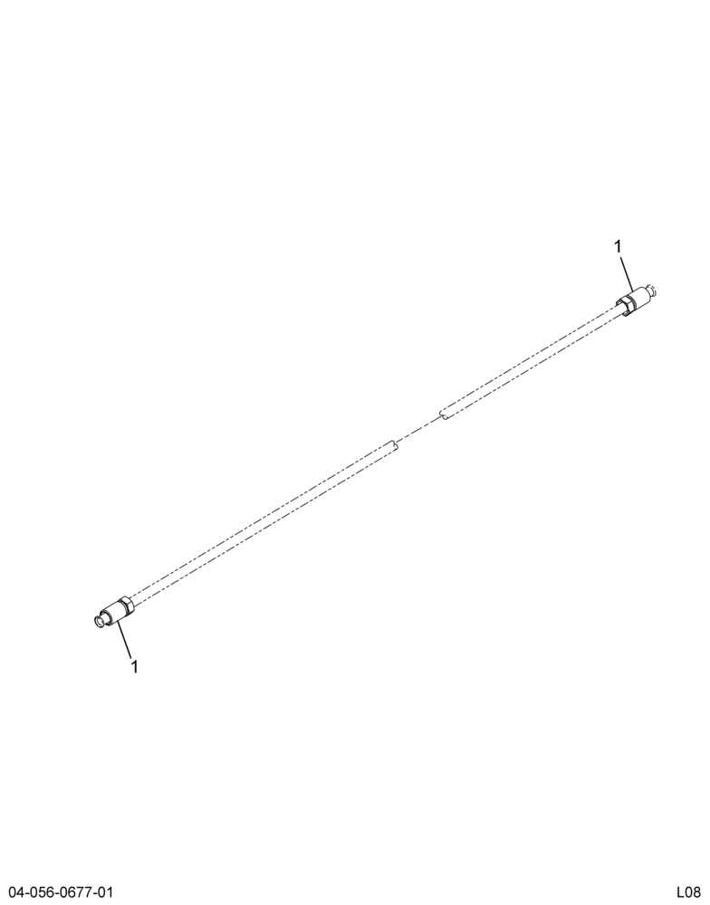 ..TUBE HYD STRAIGHT 700 MM (9C4Z-2269-AB)