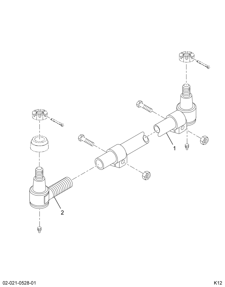....ROD FRT AXLE TIE ASM W/ENDS (BC4Z-3304-F)