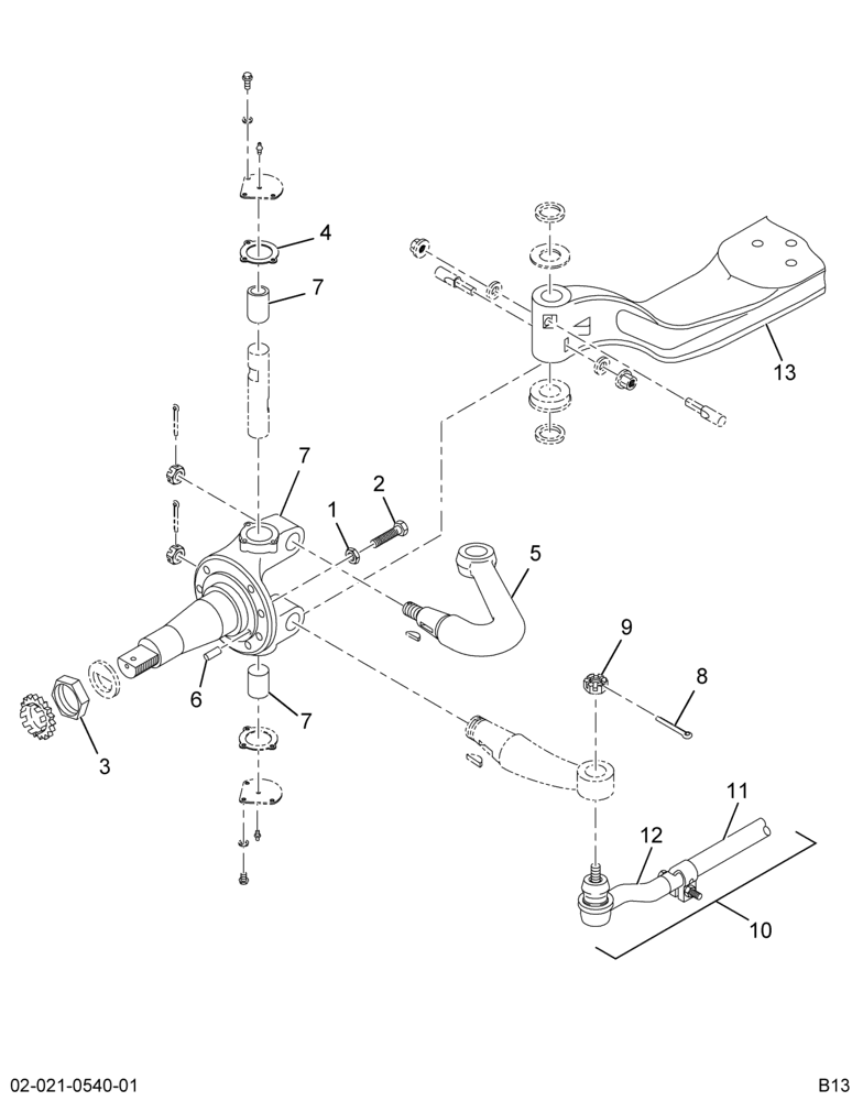 ..AXLE,FRT L/BK , 8.5K,MERITOR,0 (Intl. 3729240C92)