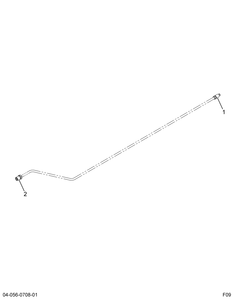 ..TUBE HYD HPB TO LEFT REAR UNI (Intl. 6081299C4)