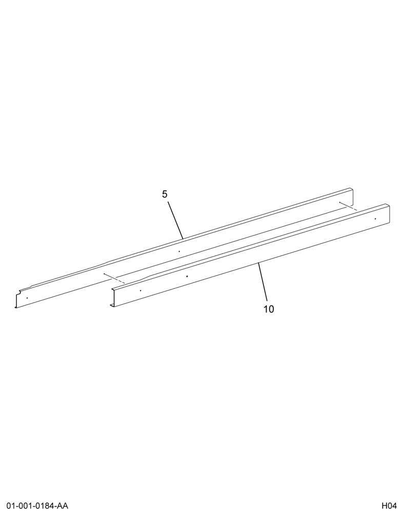 FRAME RAIL SIDEMEMBER; 11.0 (7/16") THK, 120K