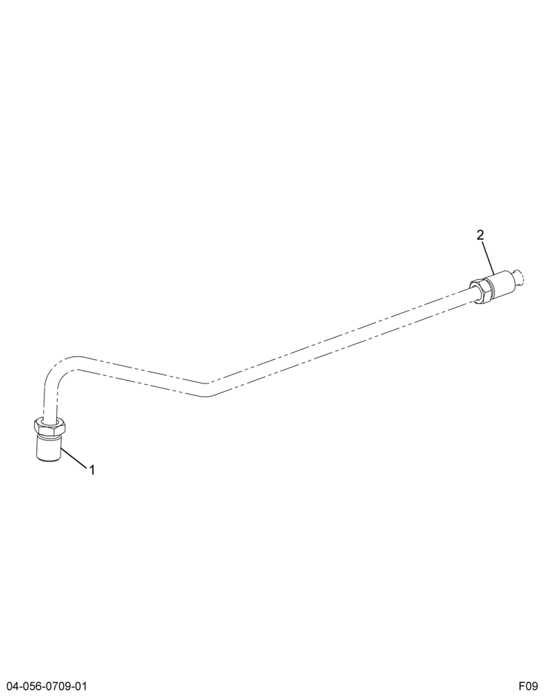 ..TUBE  HCU TO TEE (Intl. 3802020C3)