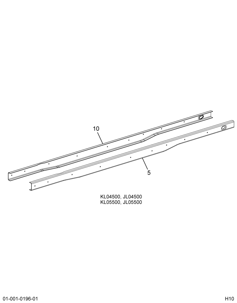 FRAME RAIL SIDEMEMBER; 2007 EMISSIONS FRAMES