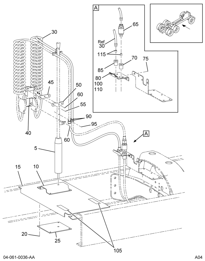 BRK HOSING INSTL; TRAILER CONNECTIONS, FOR POGO STICK