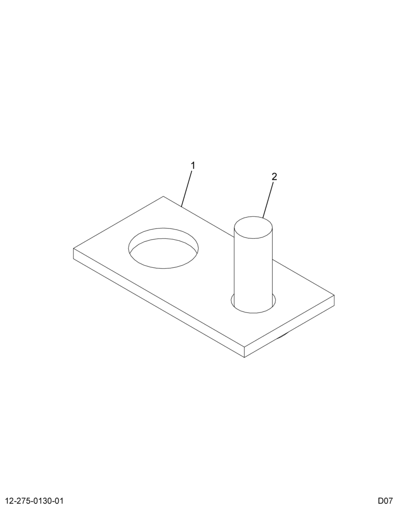 ..EXTENSION CLIP*ASSY (Eng. 6E7O-6833-AA)