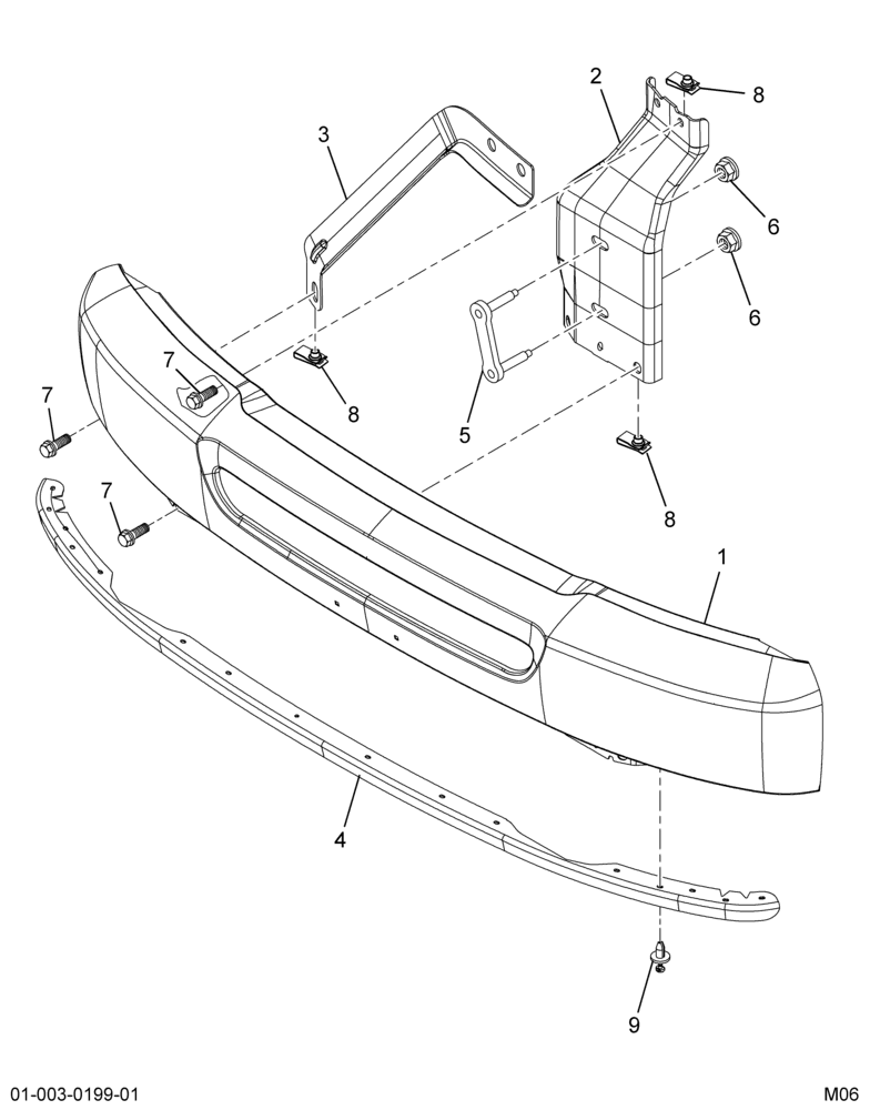 ..BUMPER FRONT (Intl. 3805271C91)