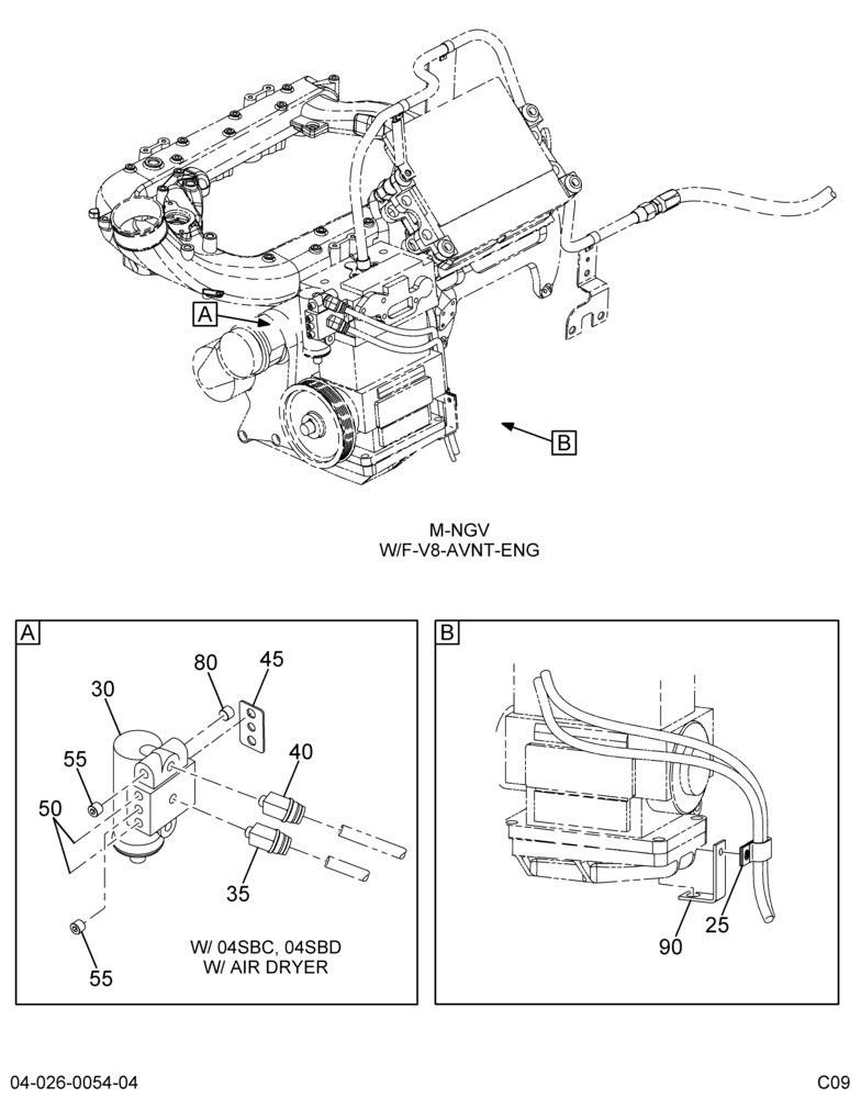 AIR COMPSR & GOVERNOR INSTL