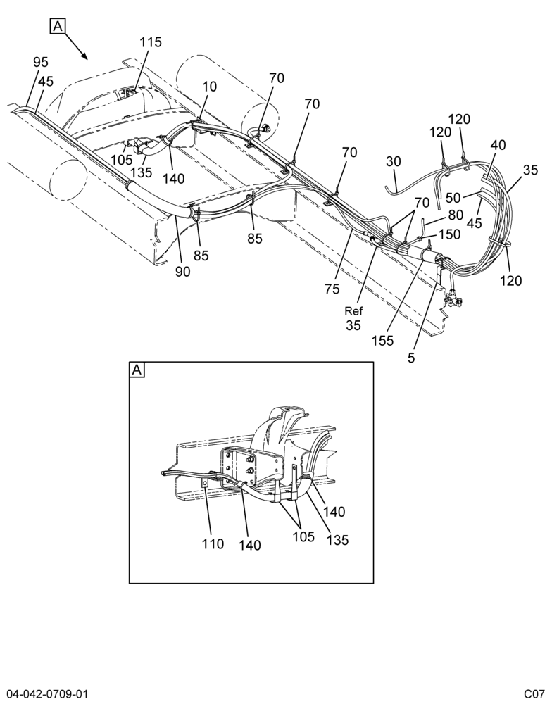 AIR BRK TUBING INSTL; CTR SECT