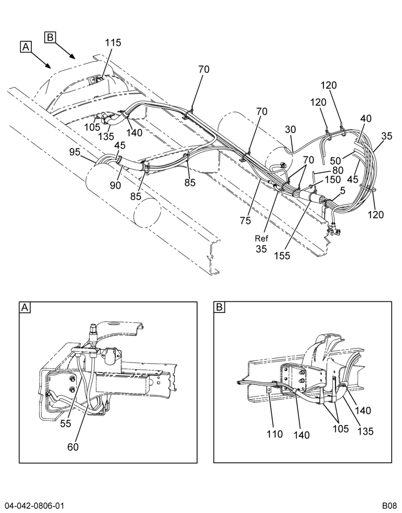 AIR BRK TUBING INSTL; CTR SECT