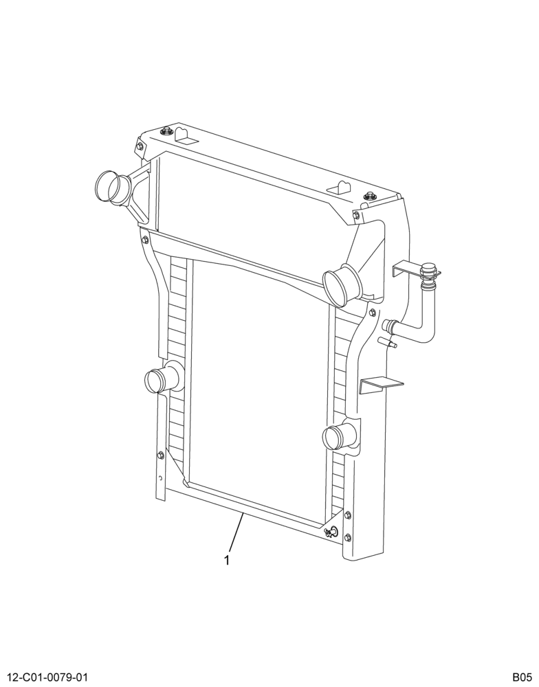 ..RADIATOR RADIATOR/CAC ASSE (Intl. 3548898F95)