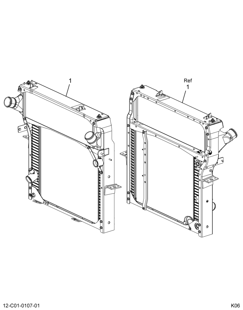..RADIATOR  RAD/CAC ASSY W/MA (Intl. 3801431F91)