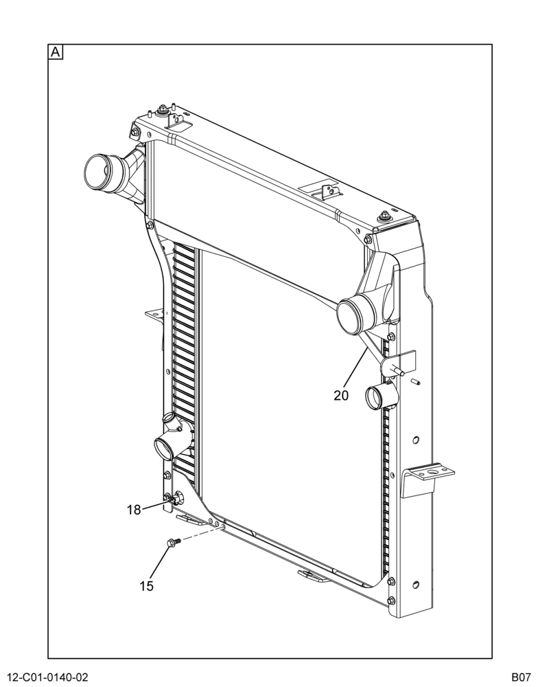 ....RADIATOR/CAC/FRAME.W/OC (8C4Z-8009-BA) 2/2