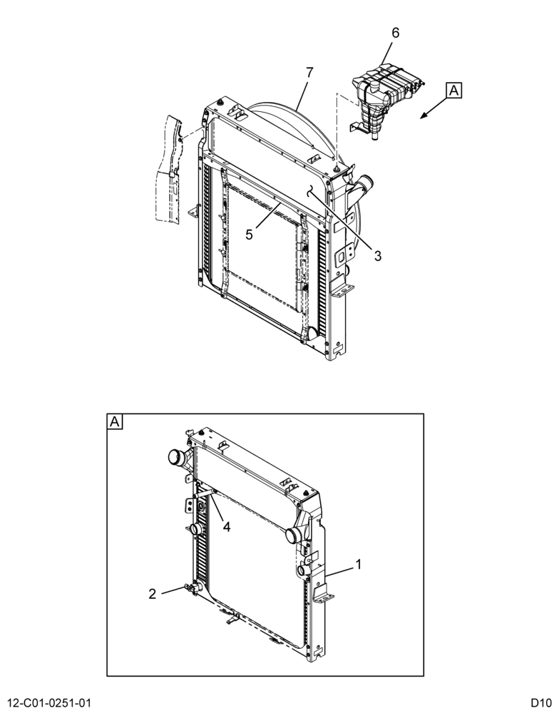 ....RADIATOR RAD/CAC ASM W/MA (8C4Z-8009-DA)