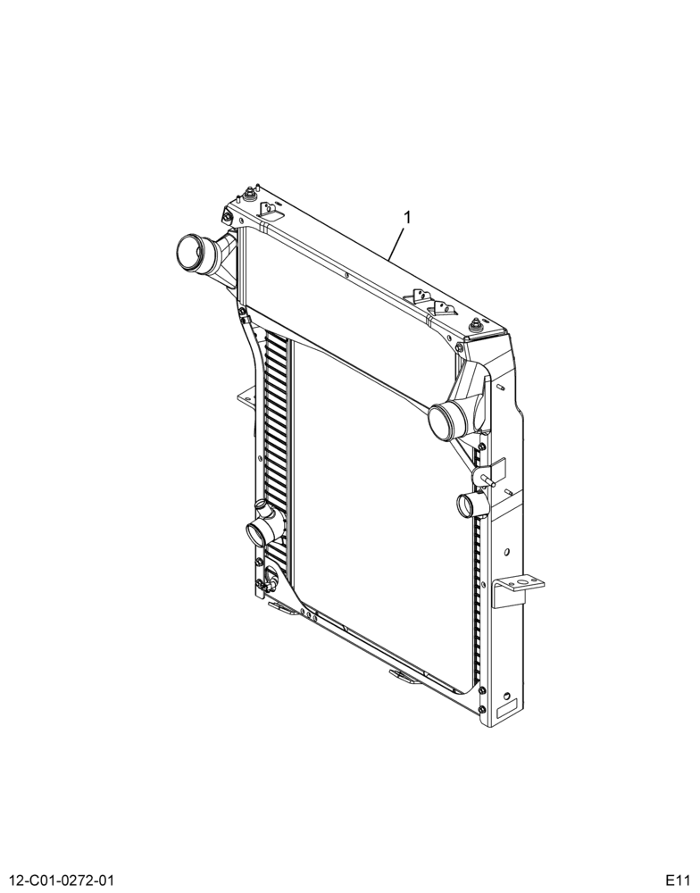 ..RADIATOR  RAD/CAC ASSY W/AU (Intl. 3790333F92)