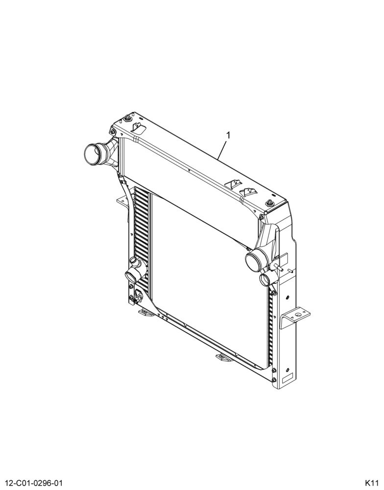 ..RADIATOR  RAD/CAC ASSY W/MA (Intl. 3801431F92)