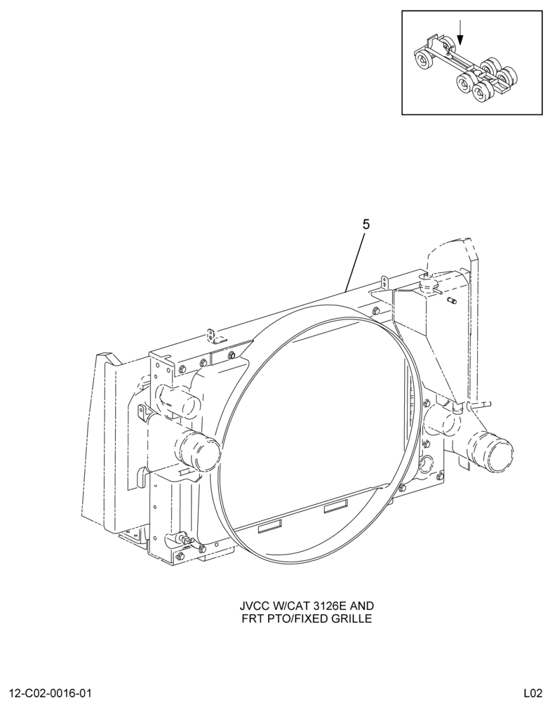 Схема установки 4C4Z-8009-CA