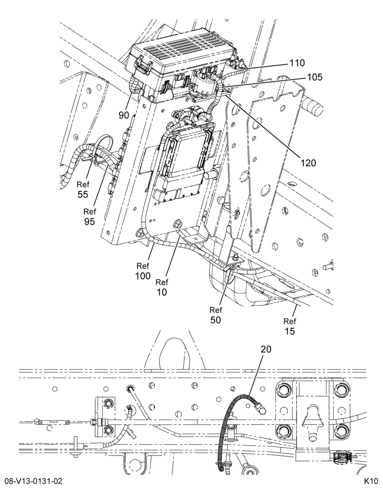 BATT CABLE INSTL; JUMPER HARNESS 2/2