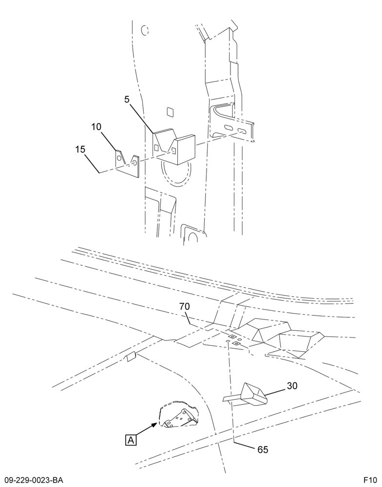Схема установки Eng. N606546-S309