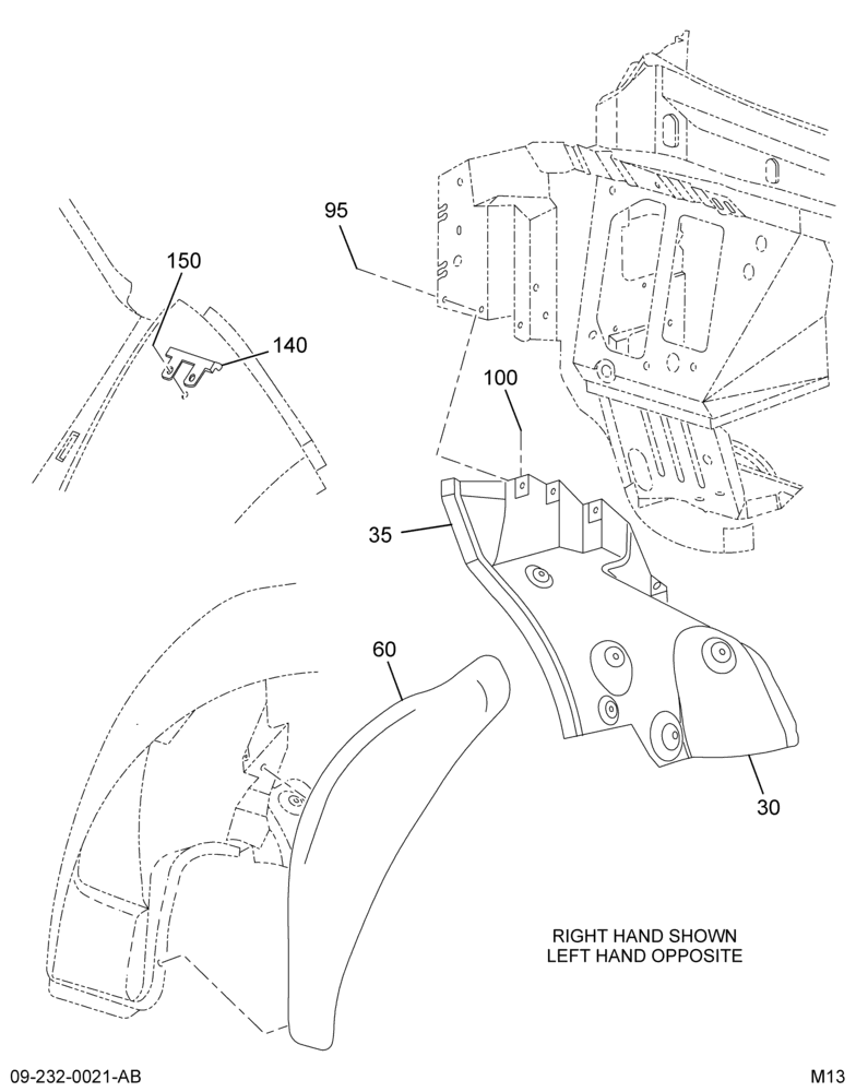 FENDER EXTENSIONS; FRONT END 3/3