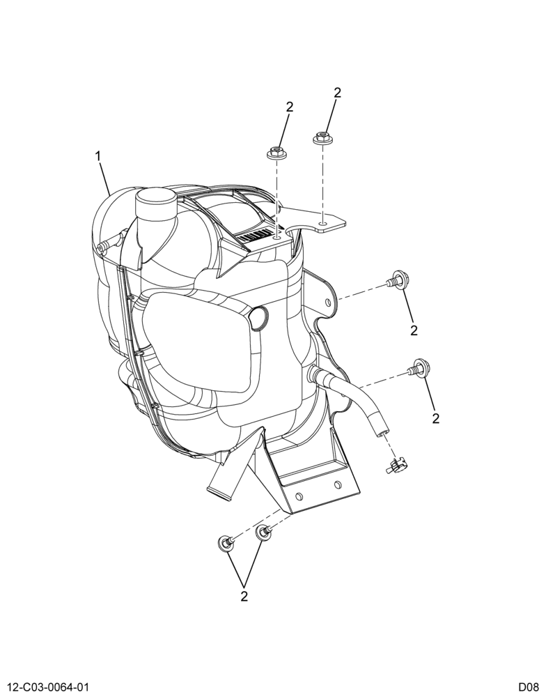 ..RADIATOR  SURGE TANK (Intl. 3790335F92)