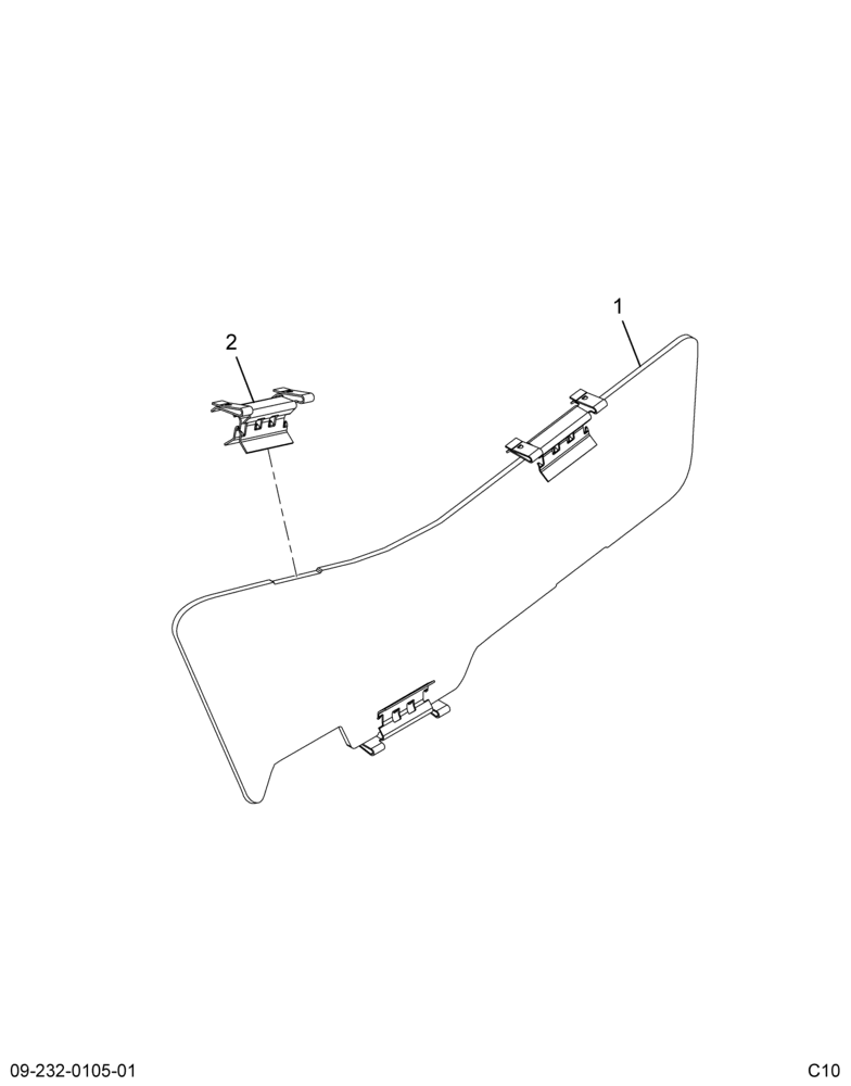 ..COVER  COWL OPENING (BC4Z-70020K59-A)
