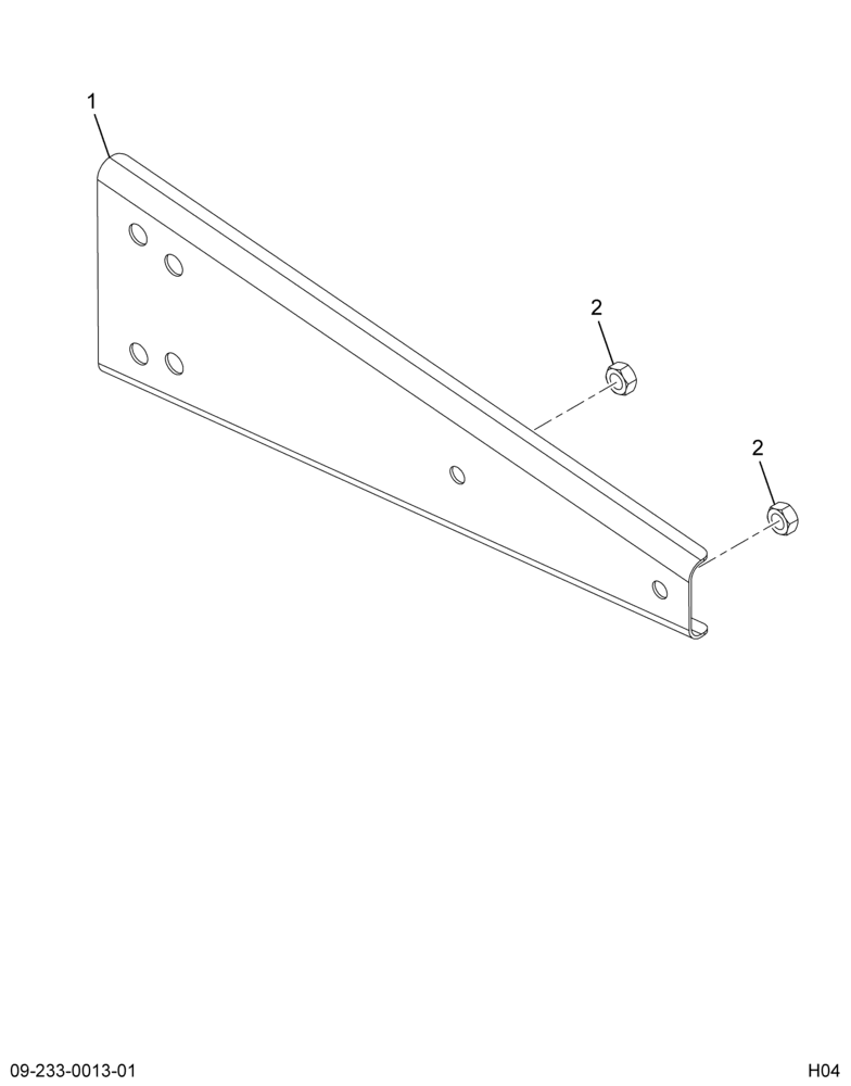 ....SUPPORT   REAR SPLASH SHIELD (6E7Z-16264-AA)