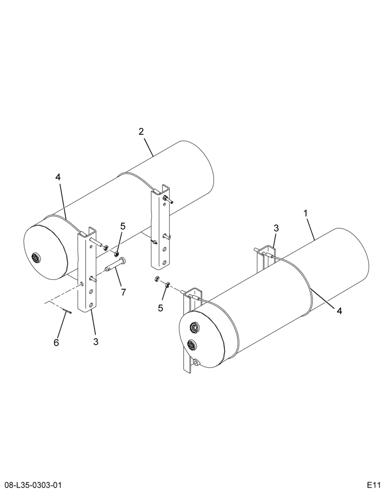 ..BBAT, AIR TANK ASSY STEEL (Intl. 6085191F92)